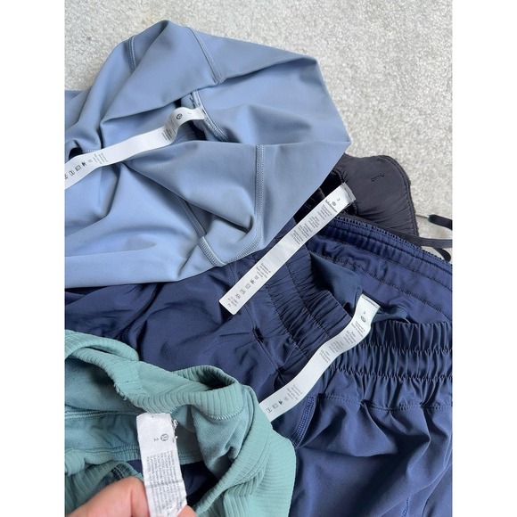 NEW & Excellent Lululemon Lot Of 4 Shorts, Leggings, Tank Bra, Pants SIZE 2 - Picture 7 of 11